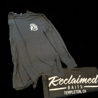 RB Long sleeve shirt in Charcoal. 