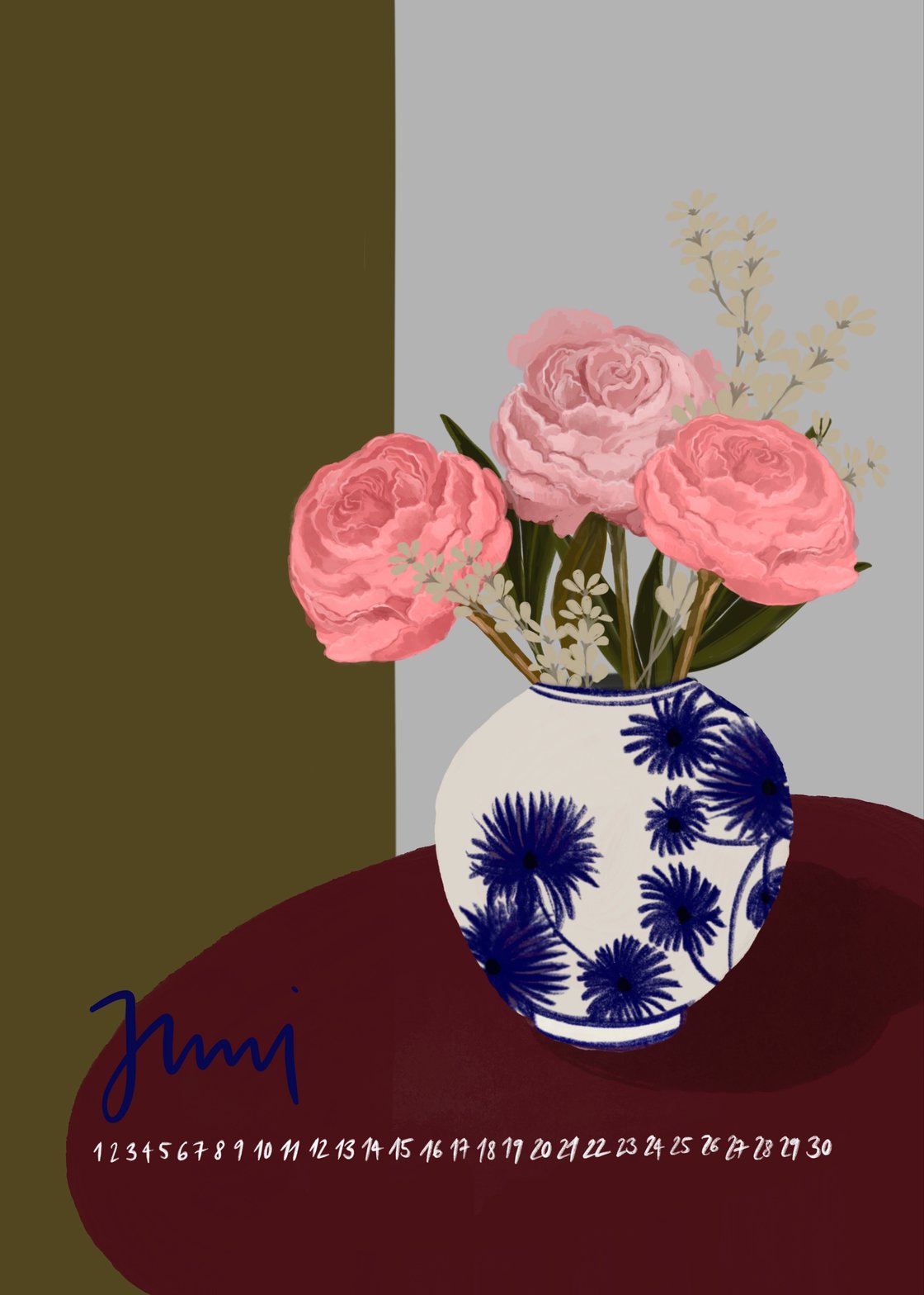 Image of BLOOMING KALENDER 2025 A4