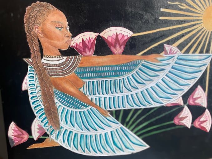Image of Custom Mixed Media Portrait