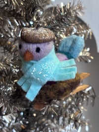 Image 3 of SALE Woodland Bird Clip Ornament 1