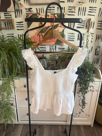 Image 1 of Old Navy ruffle bottom top 
