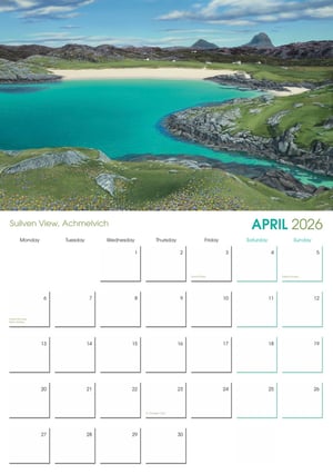 Image of 2026 calendar