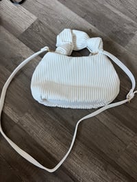 Image 1 of mini ribbed bag