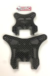 BoneHead RC Upgraded 9mm Thick MCD RR5 carbon fibre Shock Towers  Ultimate In Strength 