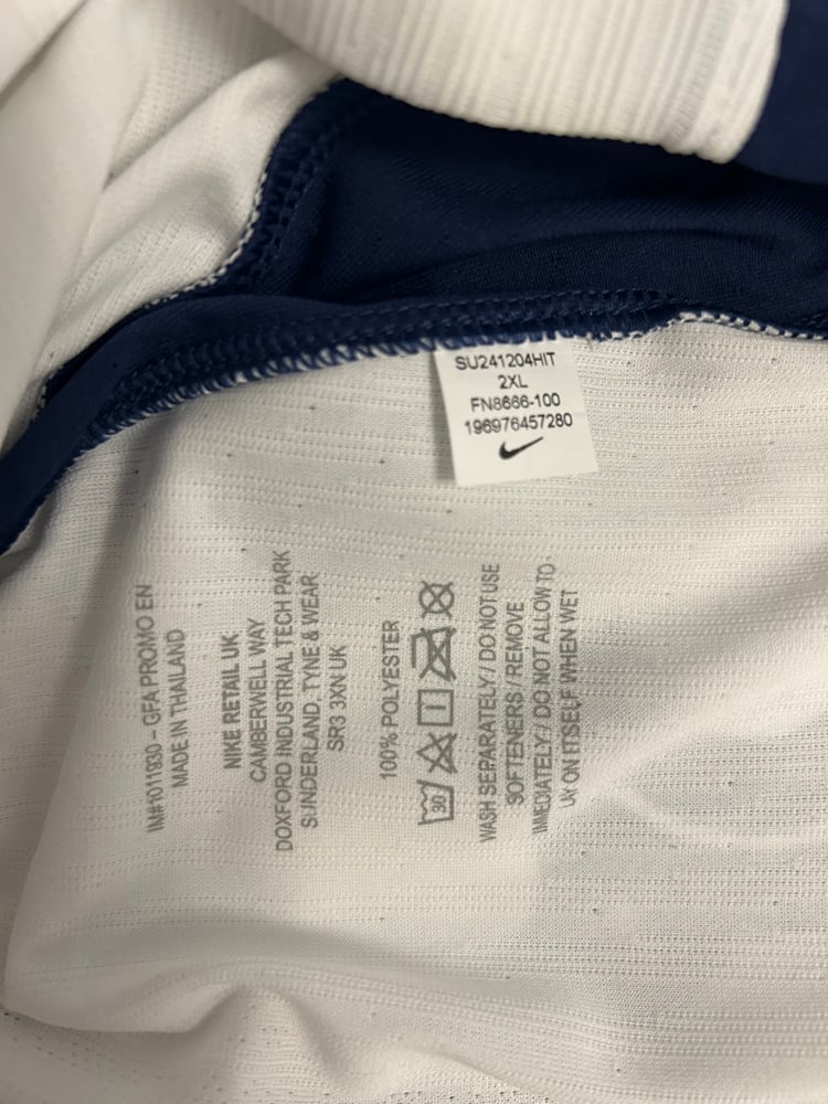 Image of Tottenham Hotspur “VAN DE VEN 37” Vaporknit 2024/25 Home Europa Final Shirt (XXL)