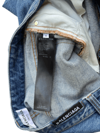 Image 6 of  Balenciaga Baggy Wide Leg Denim - 34