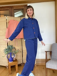 Image 4 of The Painter Trouser ~ Dark Cobalt