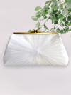BELIZE WEDDING CLUTCH - WHITE