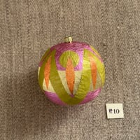 Image 12 of Round Metallic Retro Ornaments