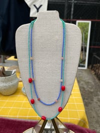 Image 2 of Watermelon quartz necklace