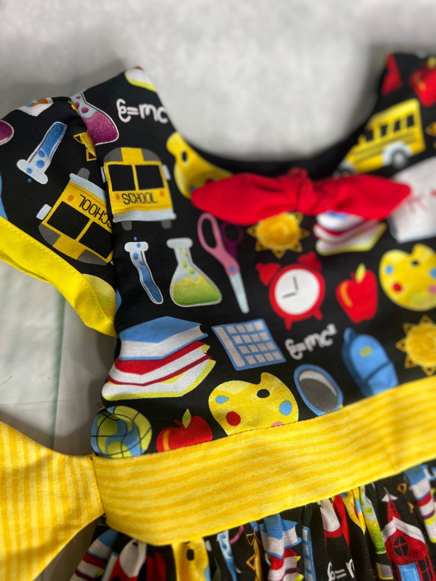 Image of Back to School Apple dress