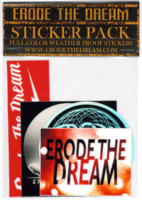 Image 1 of Erode The Dream - Sticker Pack