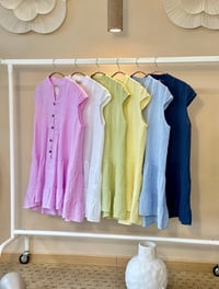 Isa Linen Dress onesize