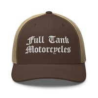 Image 3 of Full Tank Motorcycles Trucker Cap