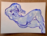 Image 1 of Watercolour ~ Blue Boys XXXIV