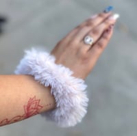 Purr Crochet Scrunchie