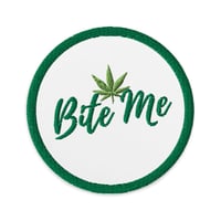 Bite Me Podcast Embroidered patches