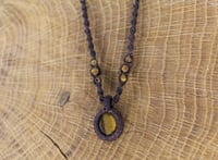 Image 2 of Tigers eye necklace