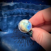 Image 8 of Lumia Collection Rings - Sterling Silver and Labradorite