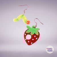Image 3 of Strawberry Earrings