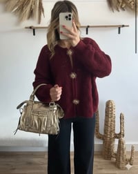 Image 4 of SUN GOLD BUTTON KNIT JUMPER