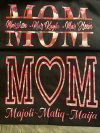 Image 4 of Custom MOM Tshirt & Bag