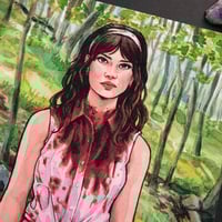 Image 2 of Iris Watercolor Print