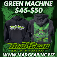 Image 6 of (((NEW))) HOODIE - Green Machine 6.0