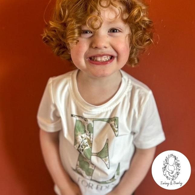 T-SHIRT: Animal Letter