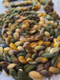 Image 3 of Lemon Balm, on Spin-Skinny: 100% USA SW Merino Recycled Mill Ends