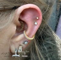Image 1 of Anatometal Gold ends. 