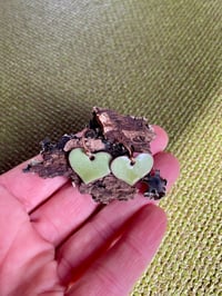 Image 3 of Faded Green Hearts 