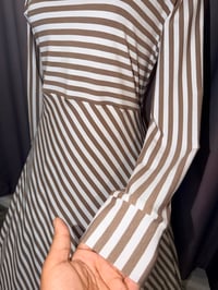 Image 2 of M/L Stripped Brown 
