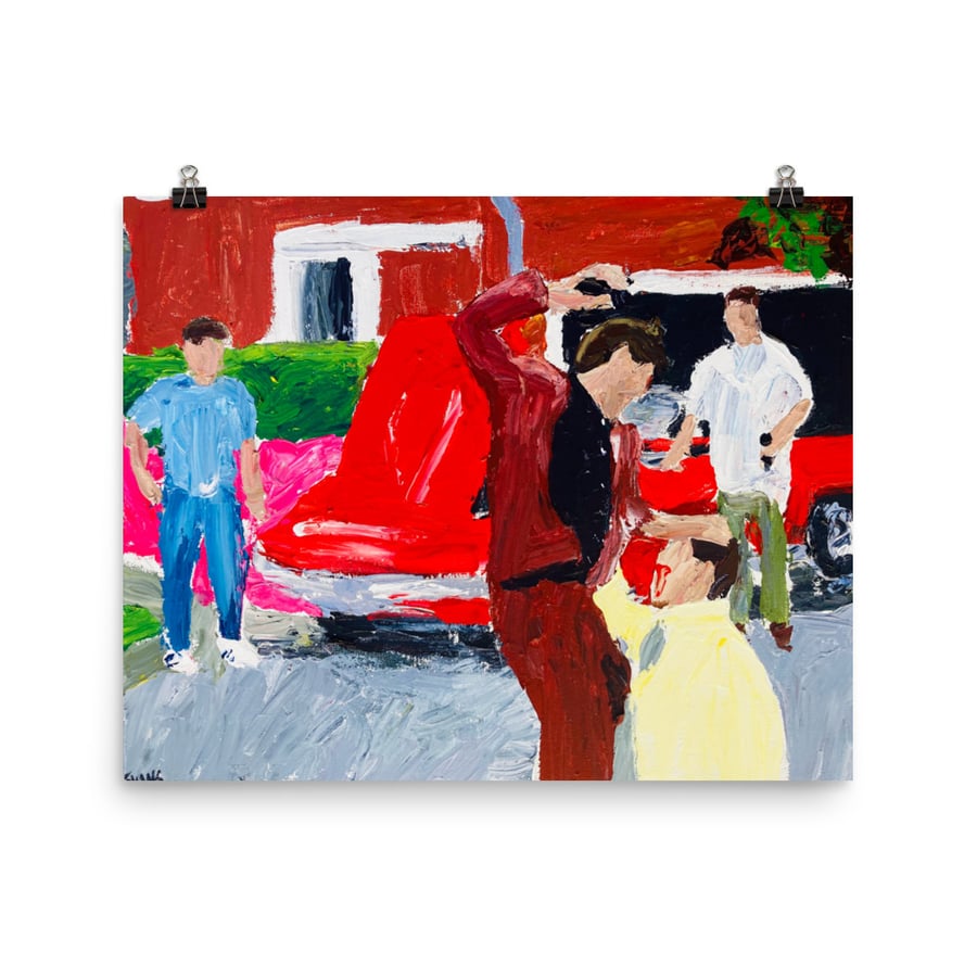 Image of Driveway scene (prints)