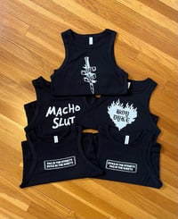 Image 1 of Racerback Cropped Tanks