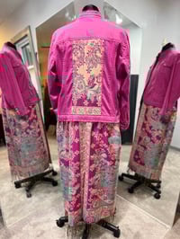 Image 5 of Rose Floral Denim Duster