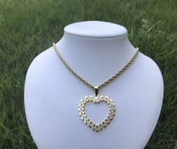 Image 2 of Rolex Heart Necklace