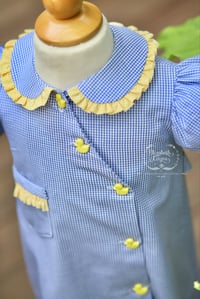 Image 1 of Little Ducky Apron Dress