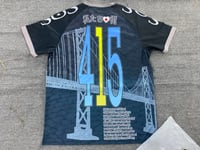 Image 2 of S.OS.CLOTHING x CHAMELEONVTG “415” JERSEY (ICE BLUE COLOR)
