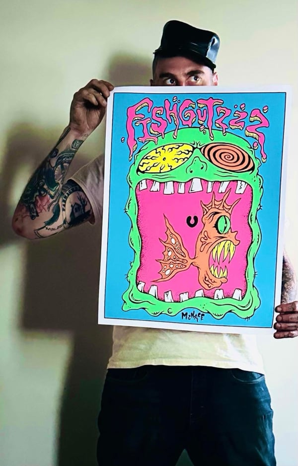 Image of Fishgutzzz print