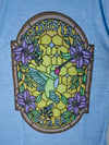 Windstar glass stained glass hummingbird t-shirt 
