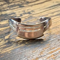 Image 3 of Taxco Sterling Silver Cuff Bracelet