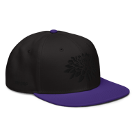 Image 3 of Black Dahlia Snapback Hat