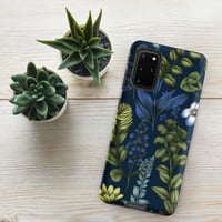 Image 13 of Art Nouveau Inspired Blue Boho Floral Tough case for Samsung®