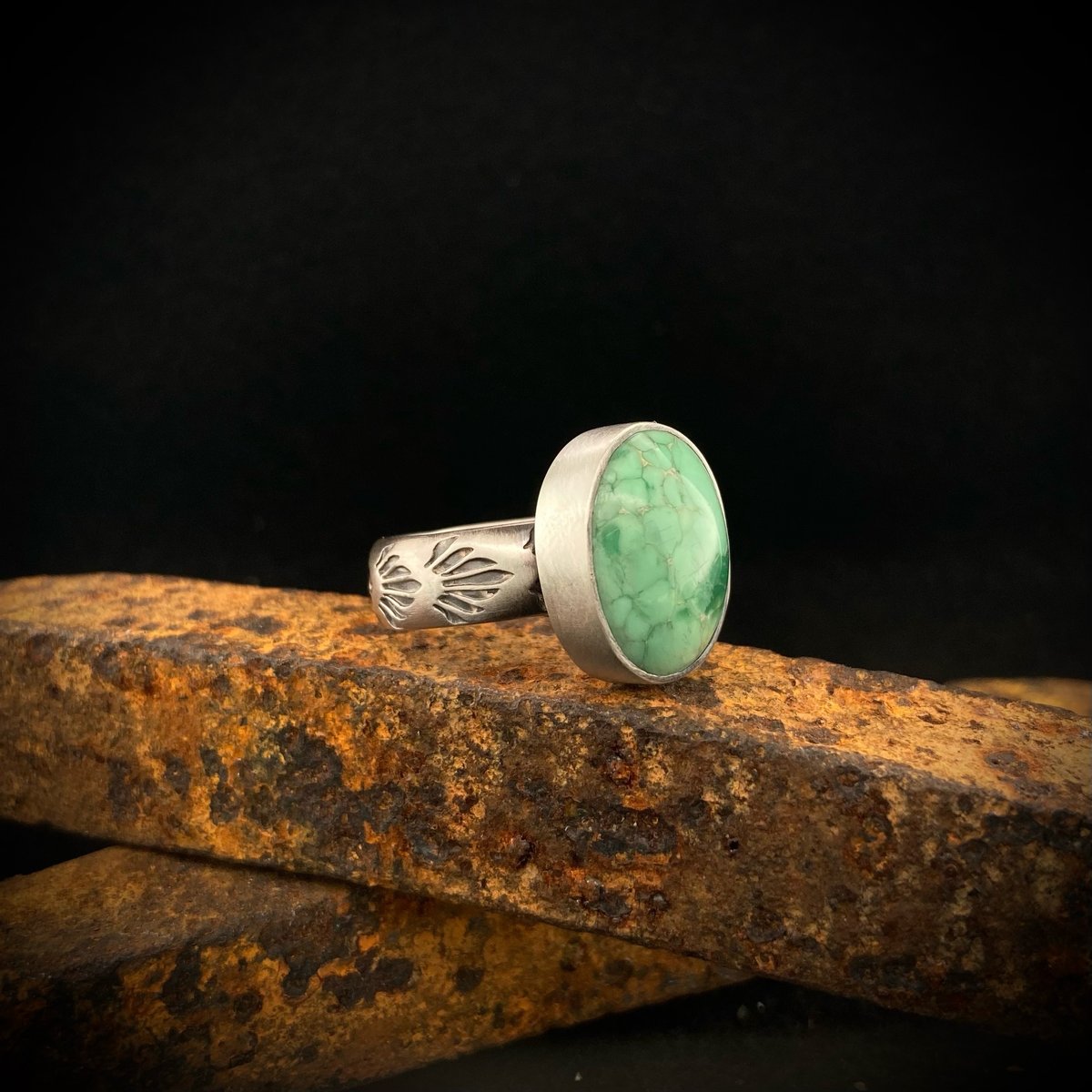 Lucin Variscite Turquoise Ring 4