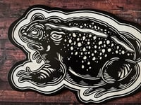 Image 2 of Toad Woodcut