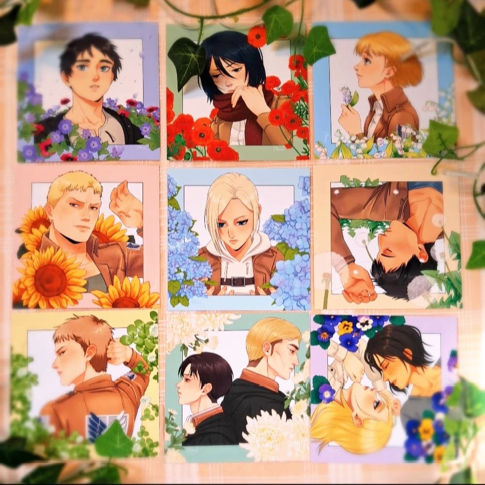 Image of Flowers garden - prints