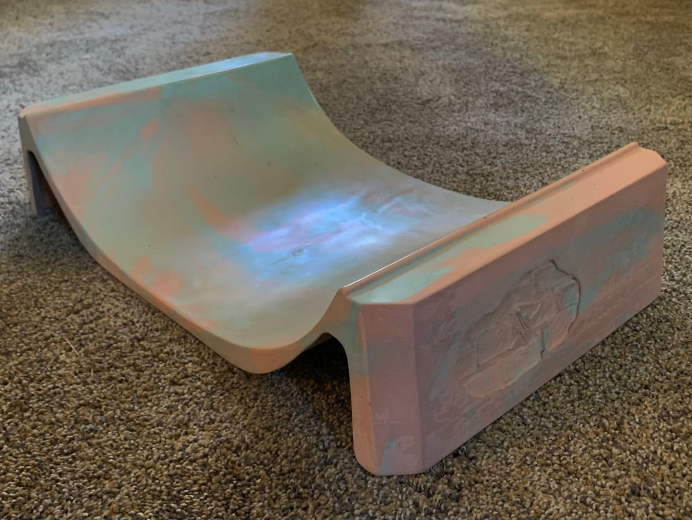 Image of Wired Ramps Half Pipe (Aqua and Pink)