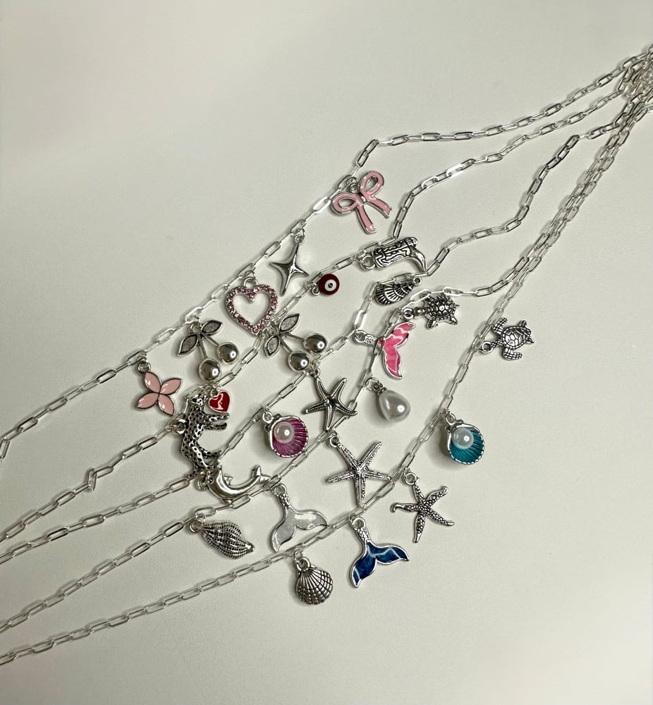 Image of Silver Personalised Necklace
