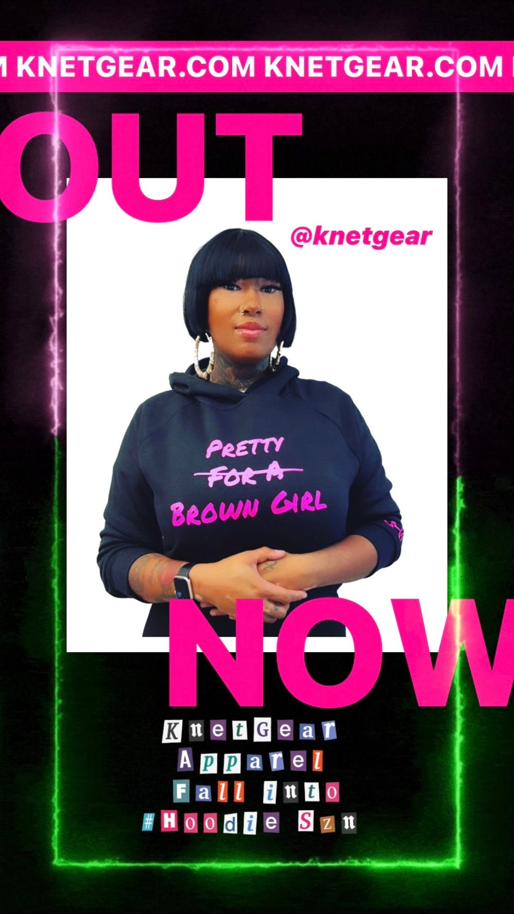 Pretty Brown Girl Hoodie